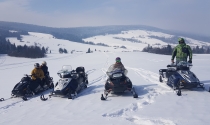 Rumunia - wyprawa na skuterach śnieżnych 
