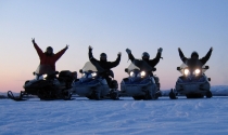 Finlandia - weekend na rakietach i skuterach śnieżnych!